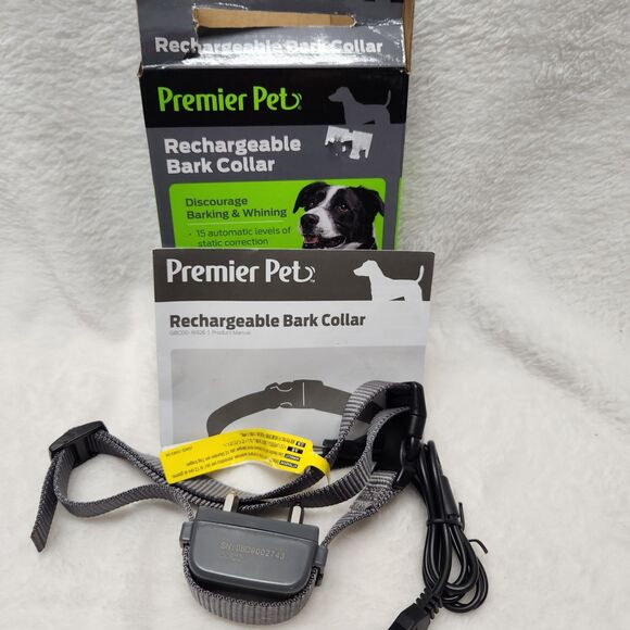Premier Pet Dog Bark Collar, Discourage Barking & Whining, 15 Levels - Picture 5 of 5